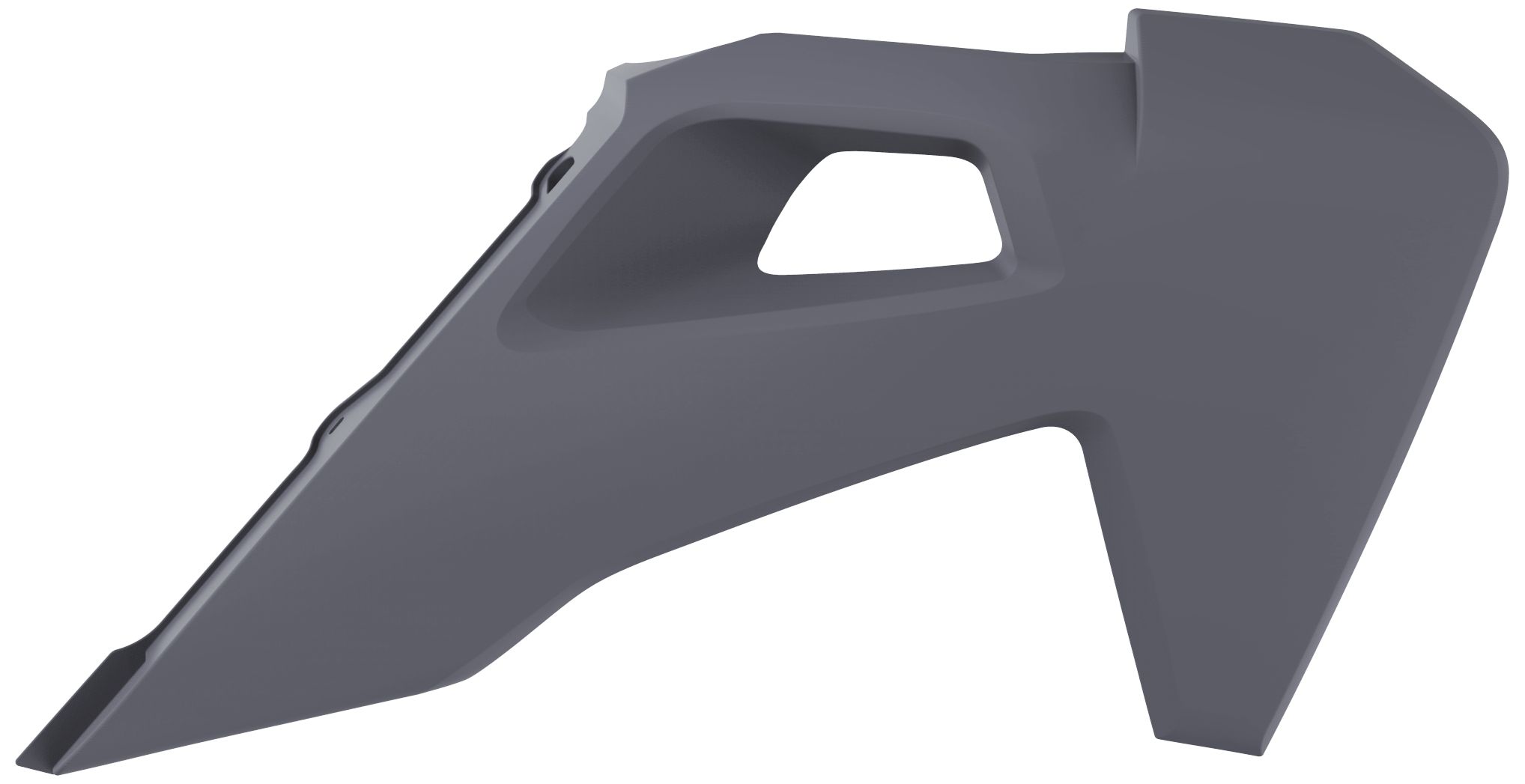 Radiator scoops POLISPORT 8422900005 (pair) Nardo Grey