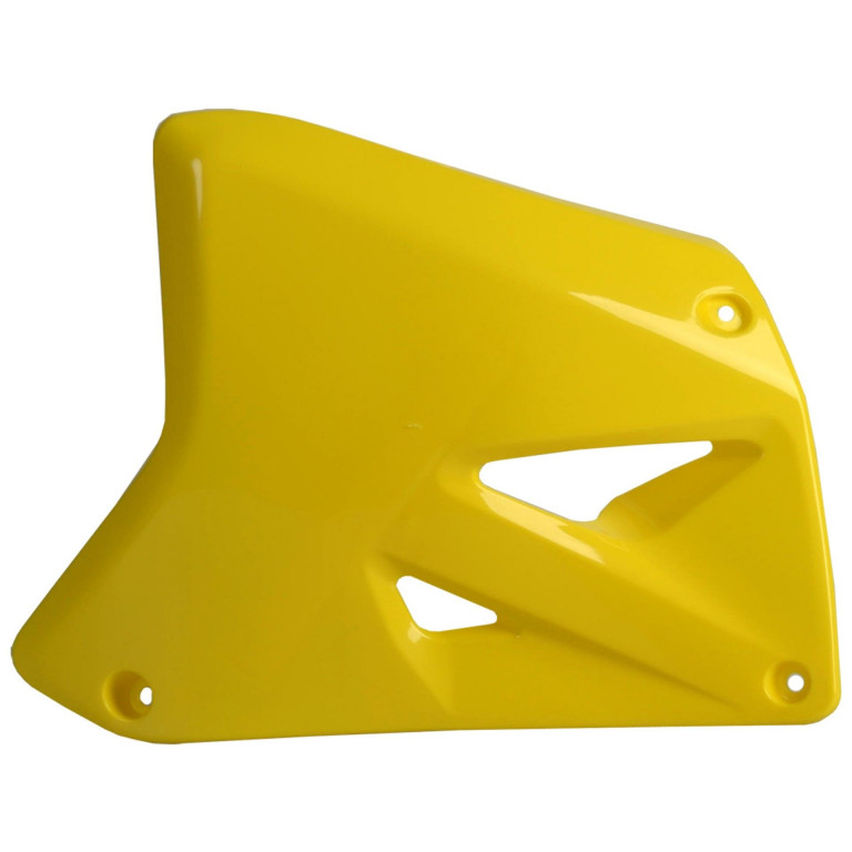Radiator scoops POLISPORT 8423000001 (pair) yellow RM 01 for SUZUKI RM 125 2001-2008, SUZUKI RM 250 2001-2008