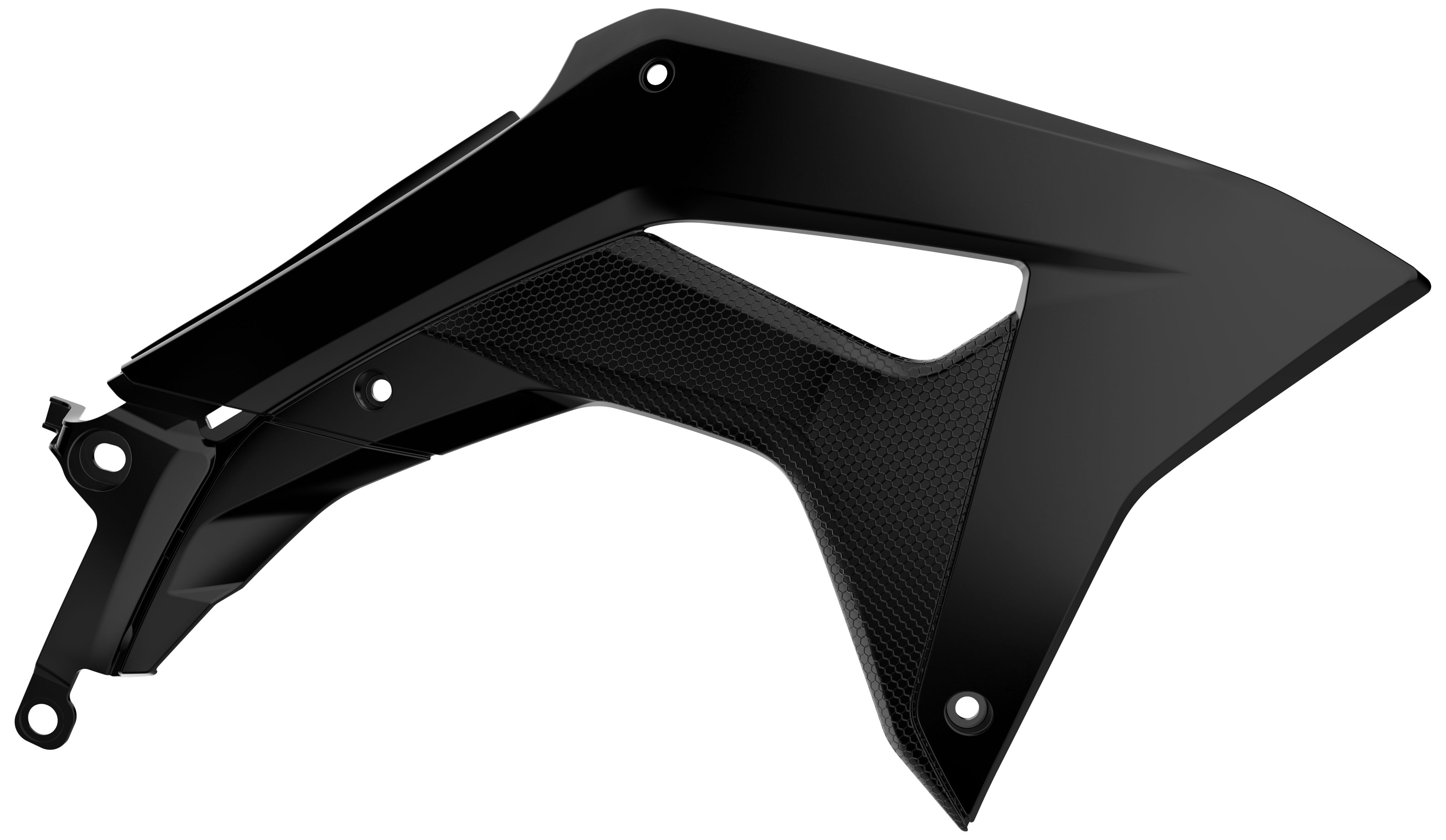 Radiator scoops POLISPORT 8423800003 (pair) Crni