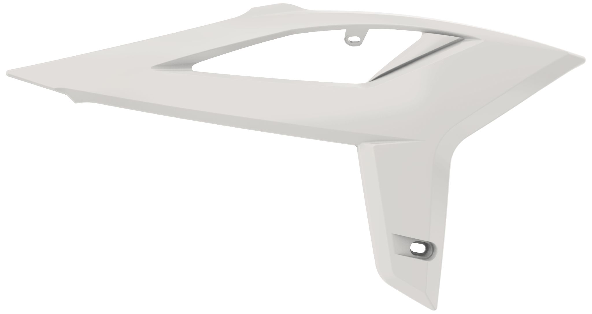 Radiator scoops POLISPORT 8425700001 (pair) white