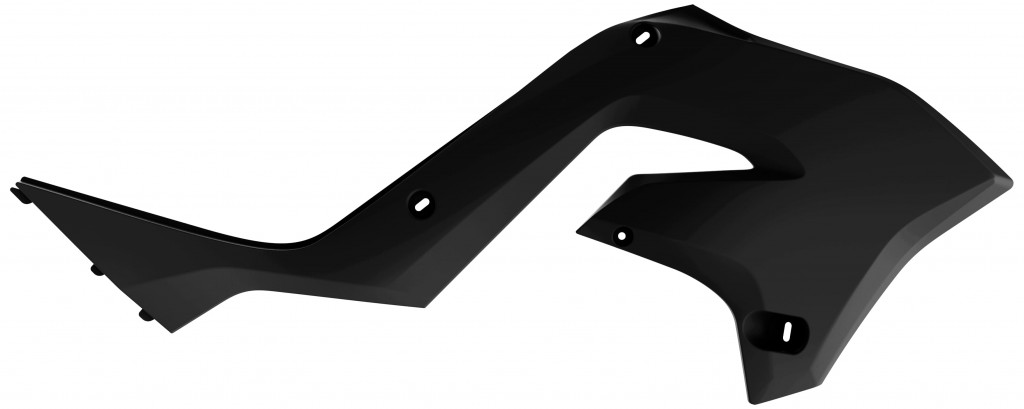Radiator scoops POLISPORT 8425800002 restyling Crni