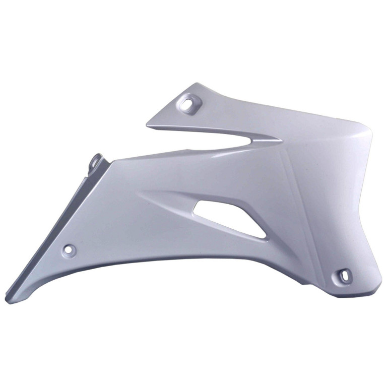 Radiator scoops POLISPORT 8426100005 (pair) white for YAMAHA YZ 250 F 2006-2009, YAMAHA YZ 450 F 2006-2009