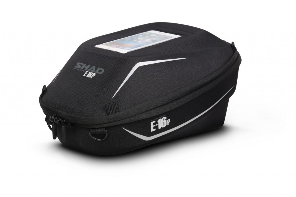Tank bag SHAD E16P X0SE16P for pin system expandable