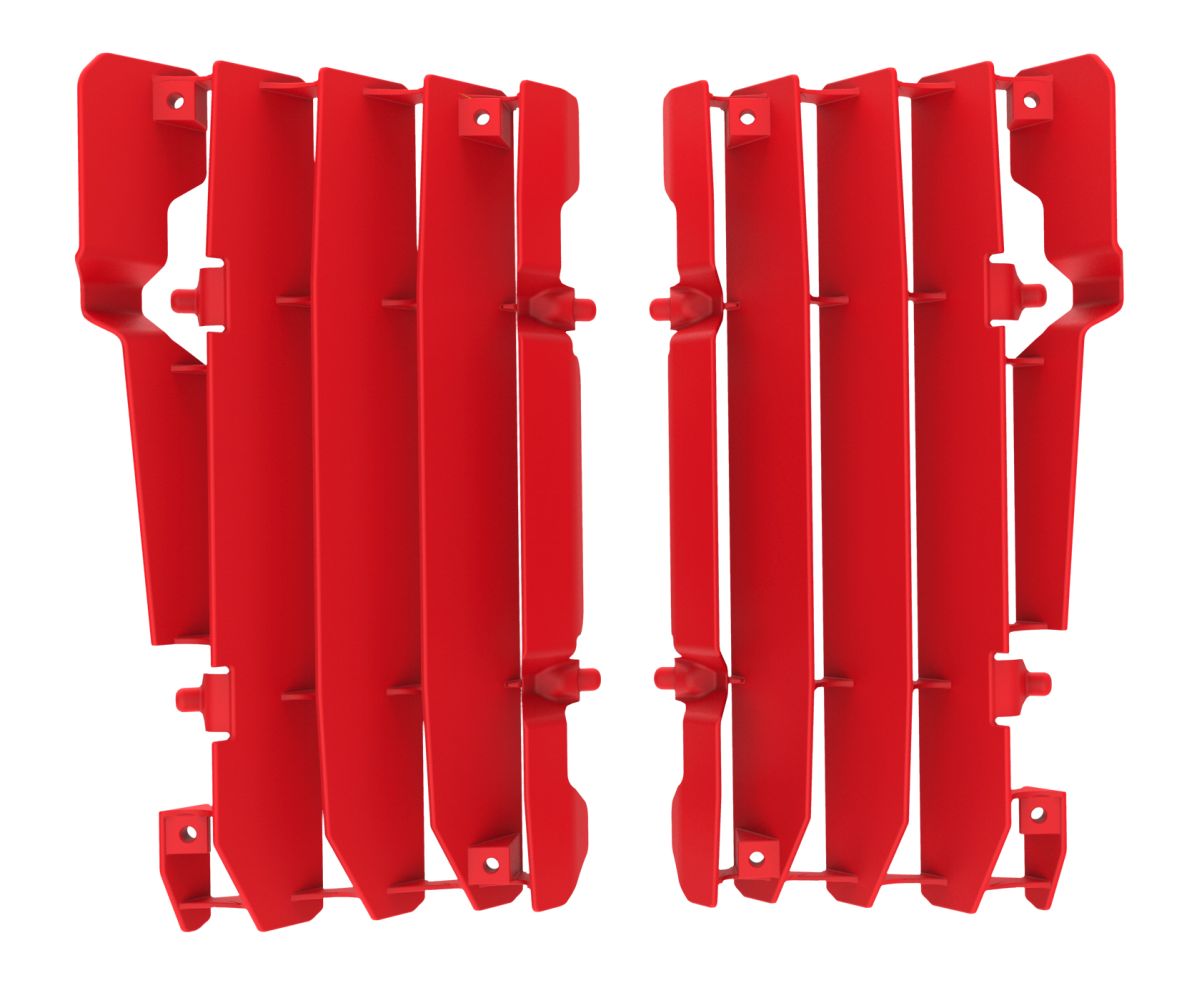 Radiator louvers POLISPORT 8454400001 red Beta