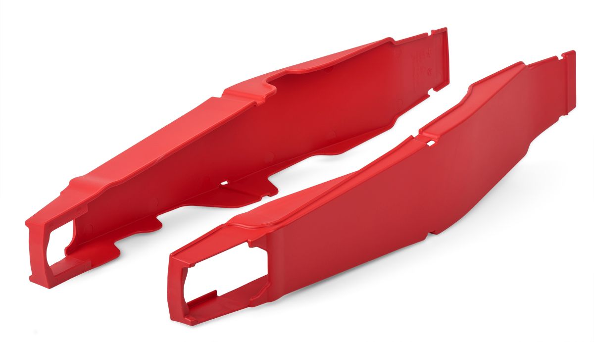 Swingarm protectors POLISPORT PERFORMANCE 8456900002 red CR 04