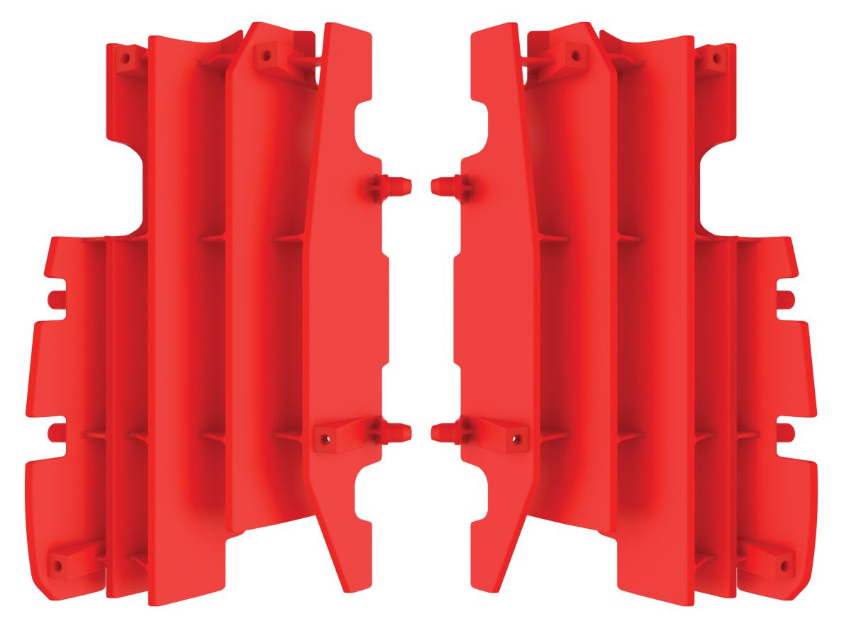 Radiator louvers POLISPORT 8459800002 red CR 04
