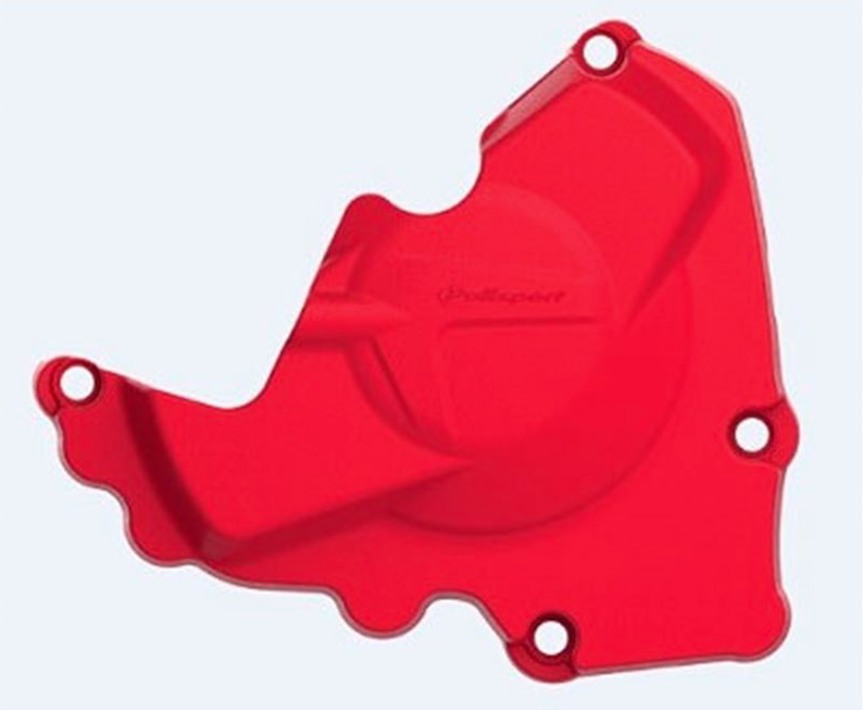 Ignition cover protectors POLISPORT PERFORMANCE 8461000002 red CR 04