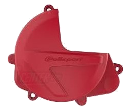 Clutch cover protector POLISPORT PERFORMANCE 8462800002 red CR 04