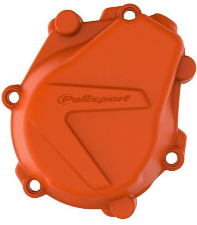 Ignition cover protectors POLISPORT PERFORMANCE 8463900002 orange KTM