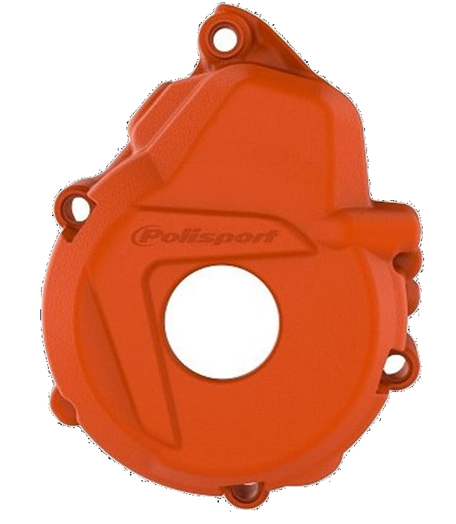 Ignition cover protectors POLISPORT PERFORMANCE 8464000002 orange KTM