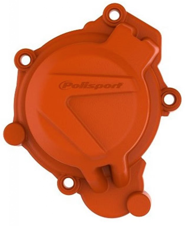 Ignition cover protectors POLISPORT PERFORMANCE 8464100002 orange KTM