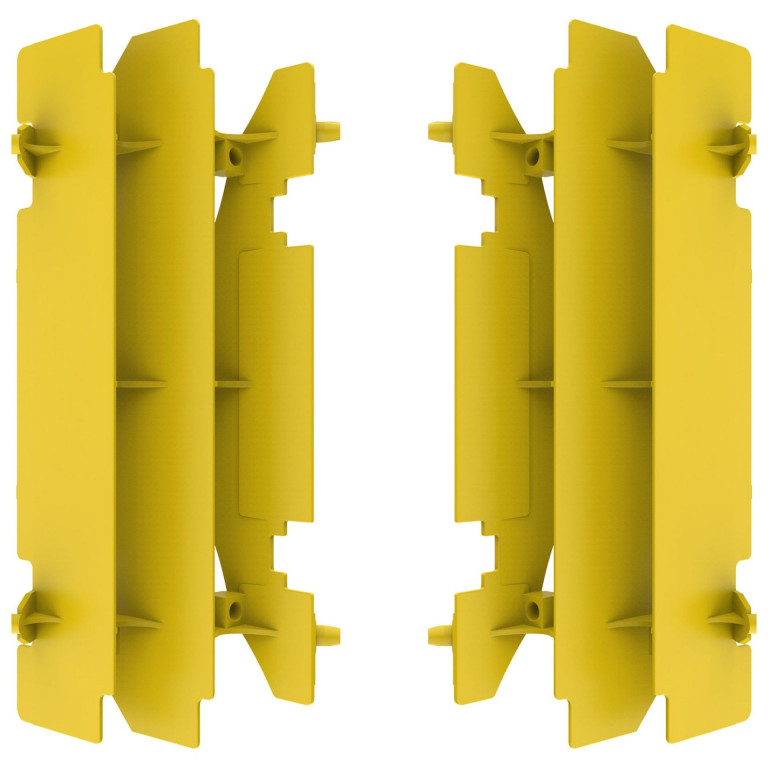 Radiator louvers POLISPORT 8466100002 Yellow rm01