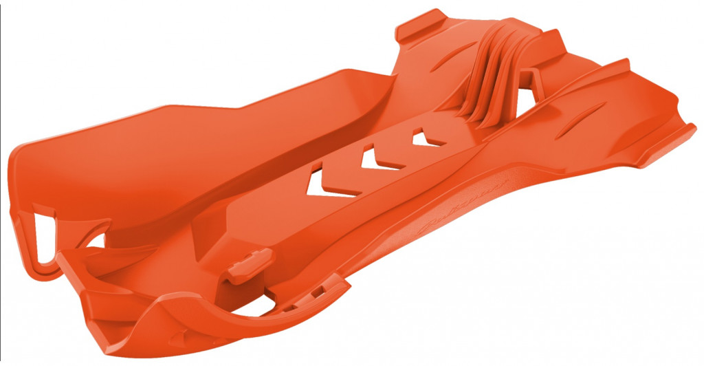Skid plate POLISPORT PERFORMANCE 8468800002 Orange