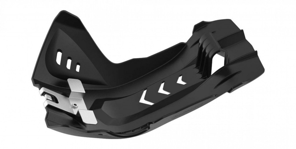 Skid plate POLISPORT PERFORMANCE 8468900004 Crni
