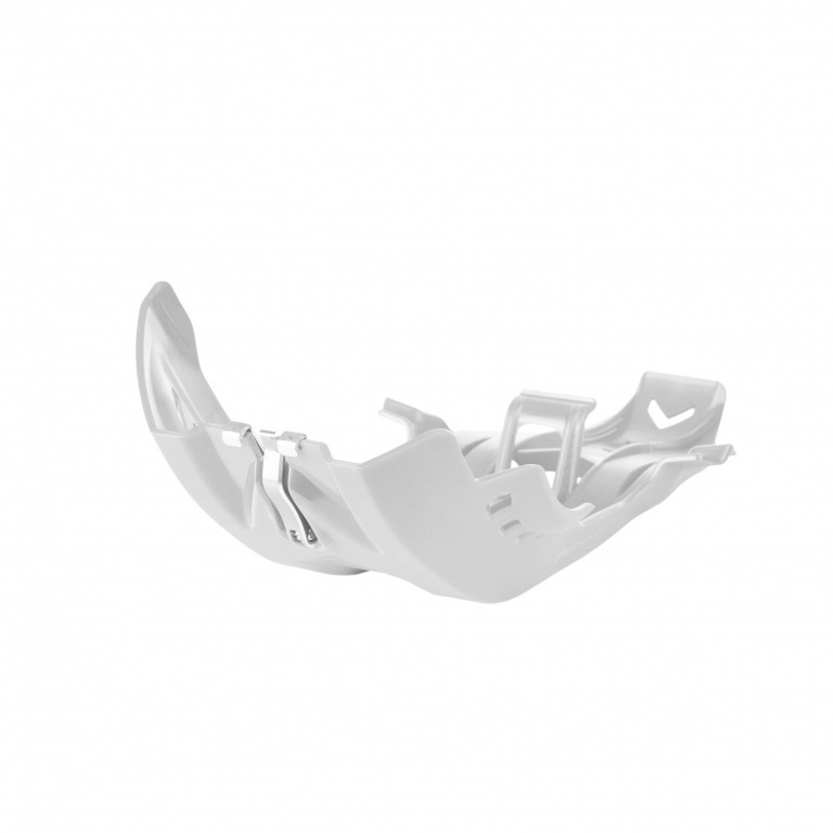 Skid plate POLISPORT PERFORMANCE 8469100006 with link protector white