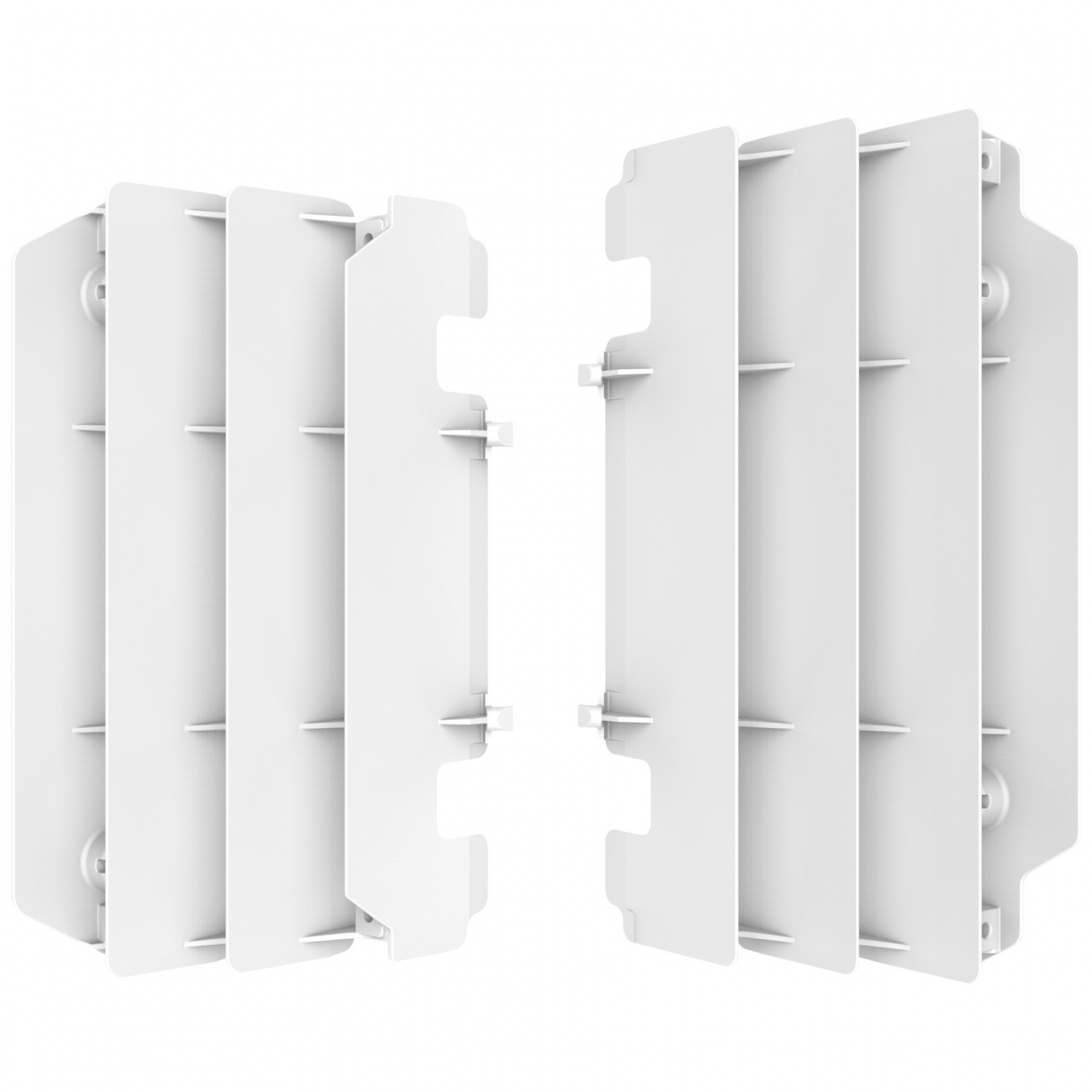 Radiator louvers POLISPORT PERFORMANCE 8472400003 white