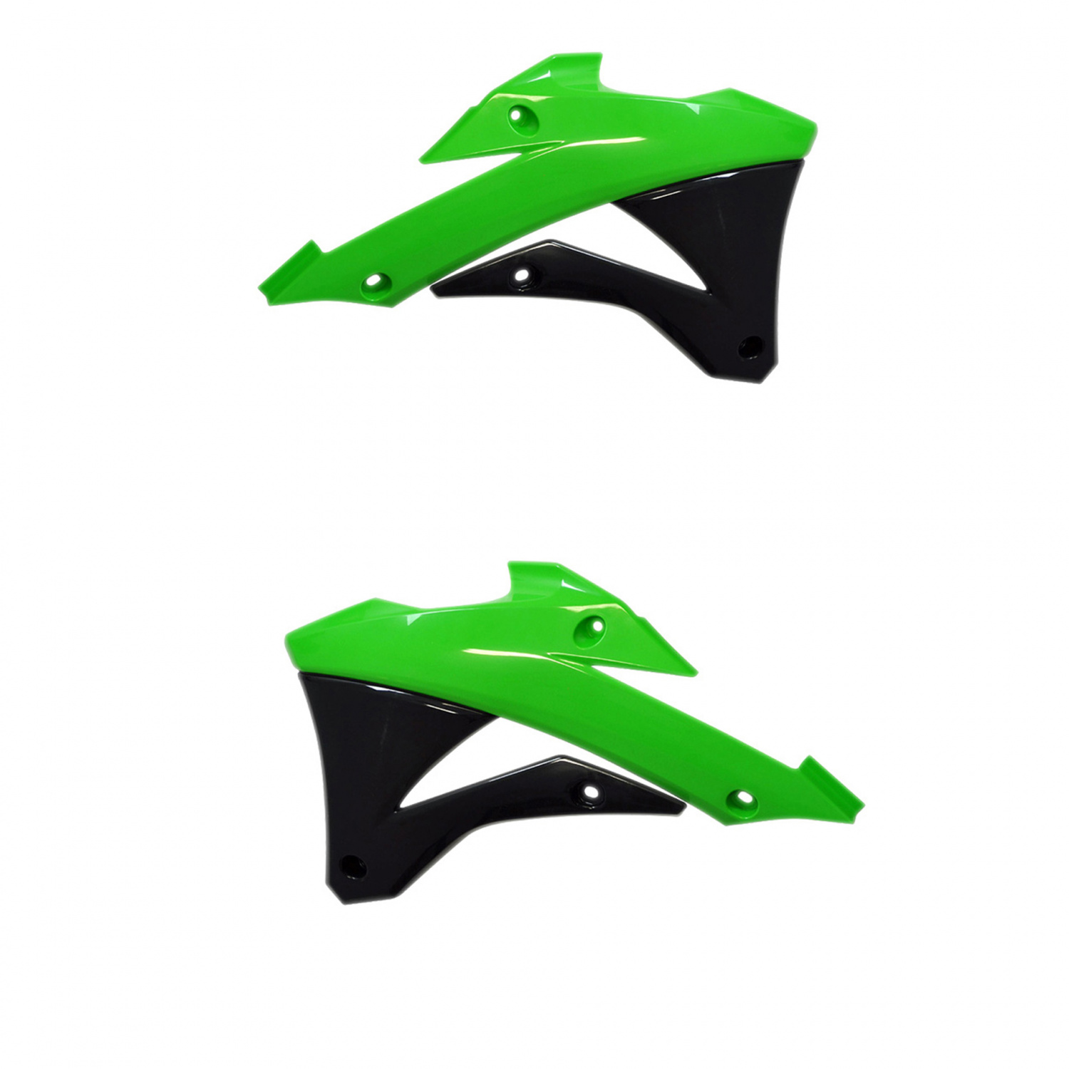 Radiator scoops POLISPORT 8495300001 Green