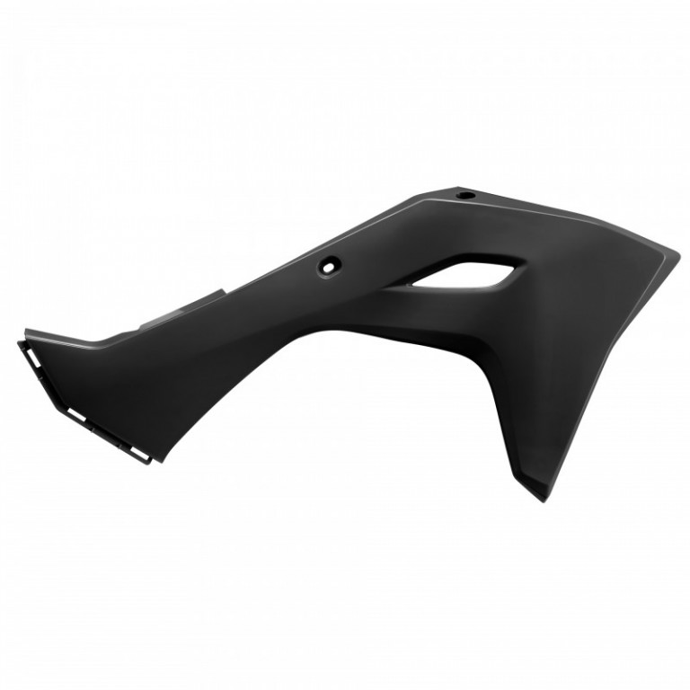 Radiator scoops POLISPORT 8500400002 Crni