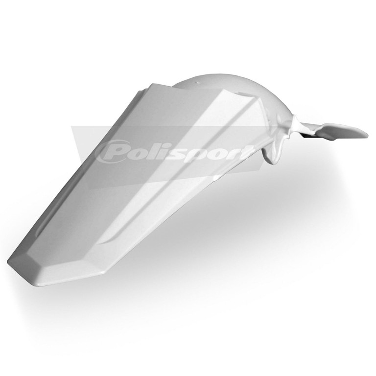 Stražnji blatobran POLISPORT 8553300001 white for YAMAHA YZ 250 F 2010-2013