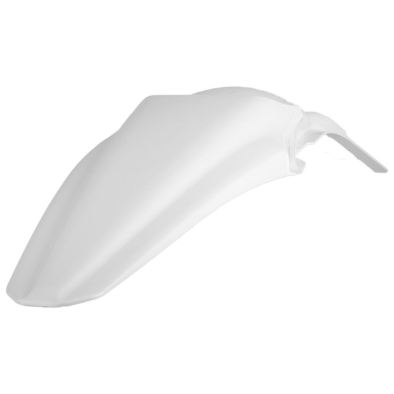 Stražnji blatobran POLISPORT 8579100002 white for KAWASAKI KX 250 (F) 4T 2013-2016, KAWASAKI KX 450 (F) 2012-2015