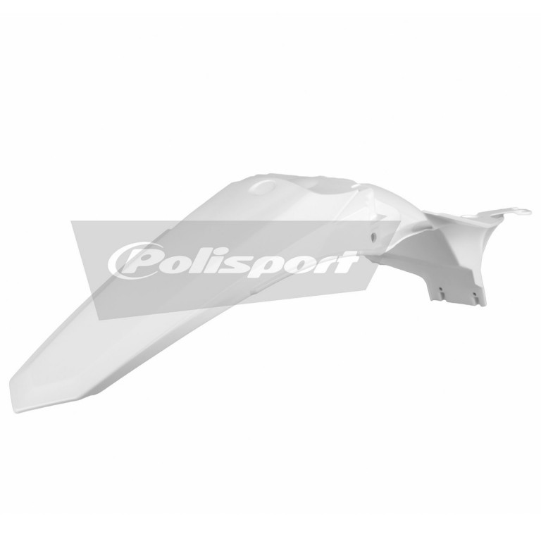 Stražnji blatobran POLISPORT 8579600002 white for YAMAHA YZ 250 F 2014-2018, YAMAHA YZ 450 F 2014-2017