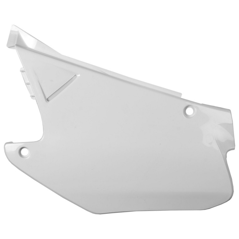 Side panels POLISPORT 8601000001 (pair) white for HONDA CR 125 R 2000-2001, HONDA CR 250 R 2000-2001