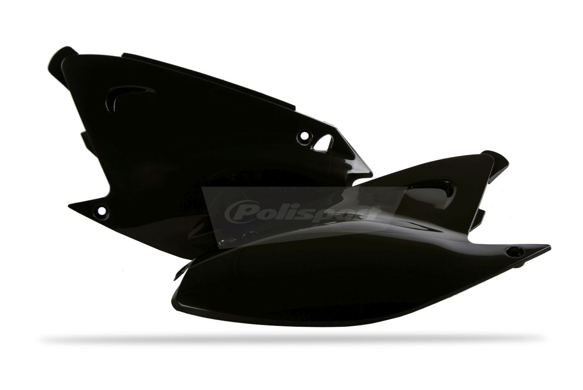 Side panels POLISPORT 8601100001 (pair) Crni