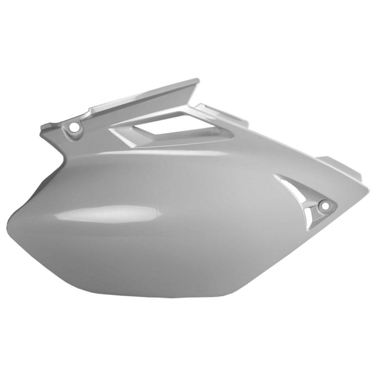 Side panels POLISPORT 8601300002 (pair) white for YAMAHA YZ 250 F 2003-2005, YAMAHA YZ 450 F 2003-2005