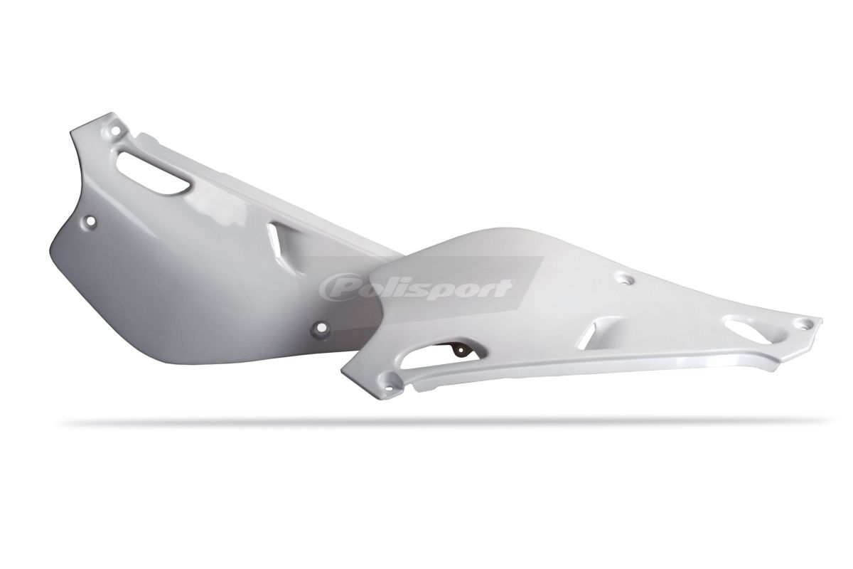 Side panels POLISPORT 8602300001 (pair) white