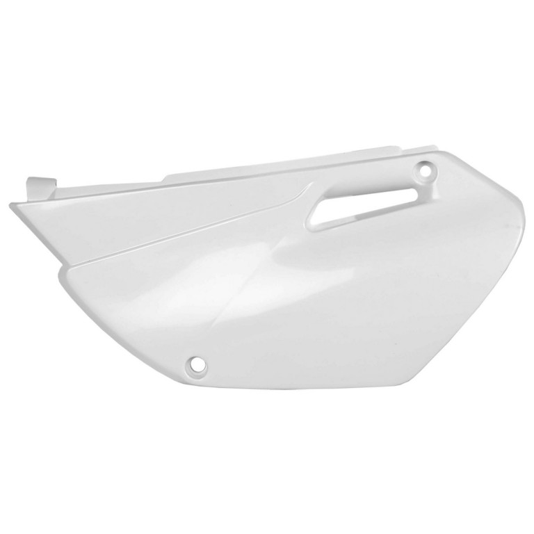 Side panels POLISPORT 8602400001 (pair) white for YAMAHA YZ 85 2002-2014