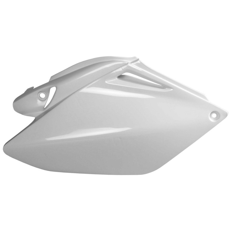 Side panels POLISPORT 8602800008 (pair) white for HONDA CRF 250 R 2006-2009
