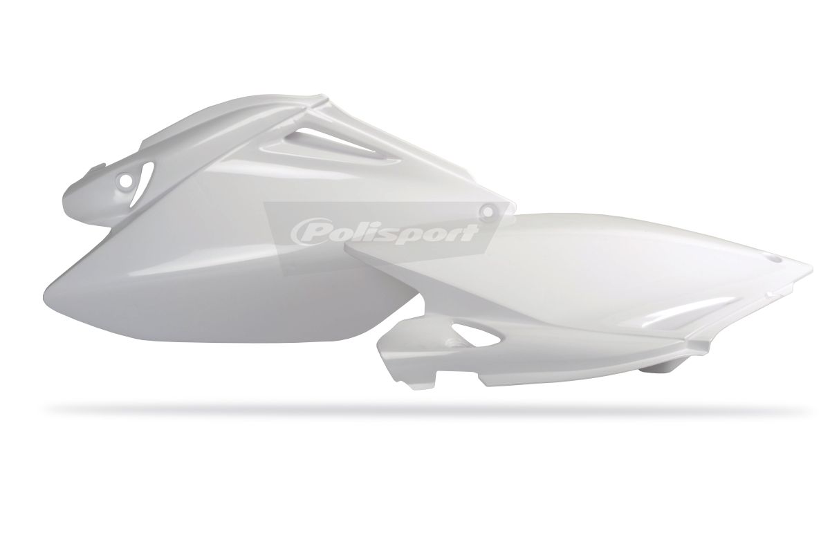 Side panels POLISPORT 8602800008 (pair) white