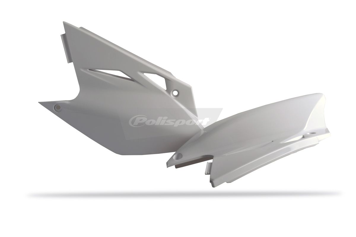 Side panels POLISPORT 8603100001 (pair) white