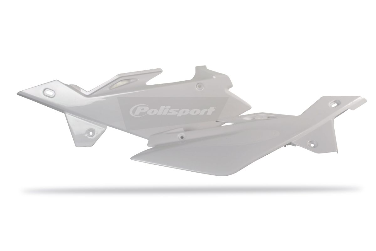 Side panels POLISPORT 8603200001 (pair) white