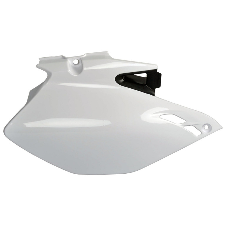 Side panels POLISPORT 8604300001 (pair) black/white for YAMAHA WR 450 F 2007-2011, YAMAHA WR 250 R 2007-2014