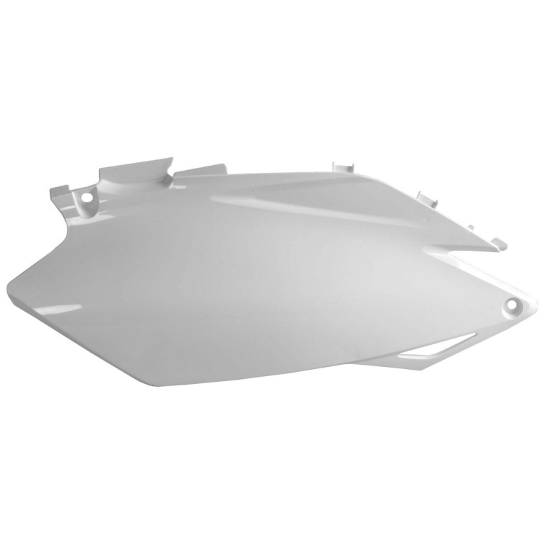 Side panels POLISPORT 8605500001 (pair) white for HONDA CRF 450 R 2011-2012, HONDA CRF 250 R 2011-2013