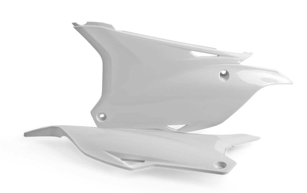 Side panels POLISPORT 8607100002 (pair) white