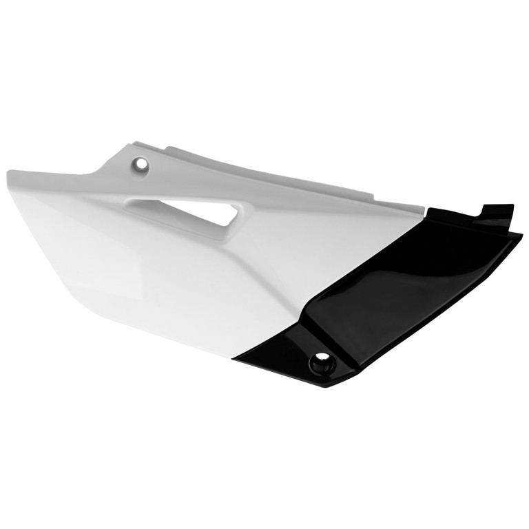 Side panels POLISPORT 8607700001 (pair) white/black for YAMAHA YZ 85 2015-2021