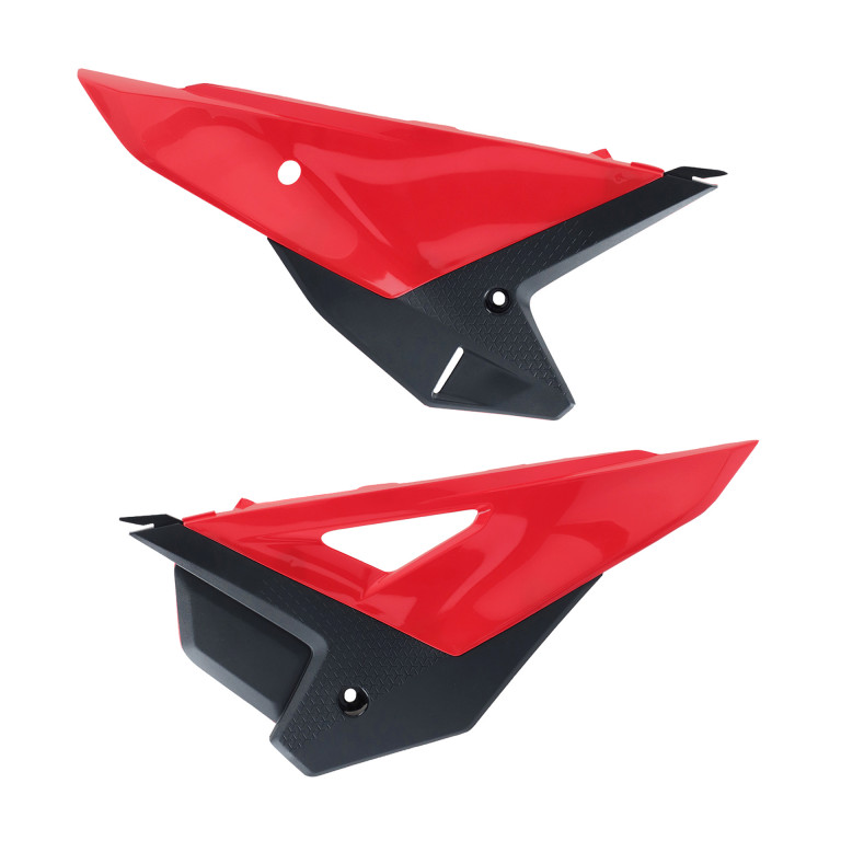 Side Panels POLISPORT 8611300001 restyling Red/Black