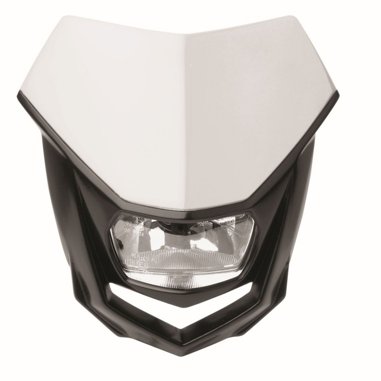 Headlight POLISPORT HALO 8657400001 White/Black