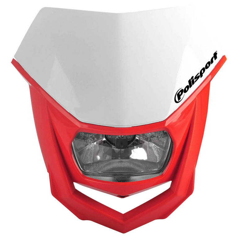 Headlight POLISPORT HALO 8657400040 White/red