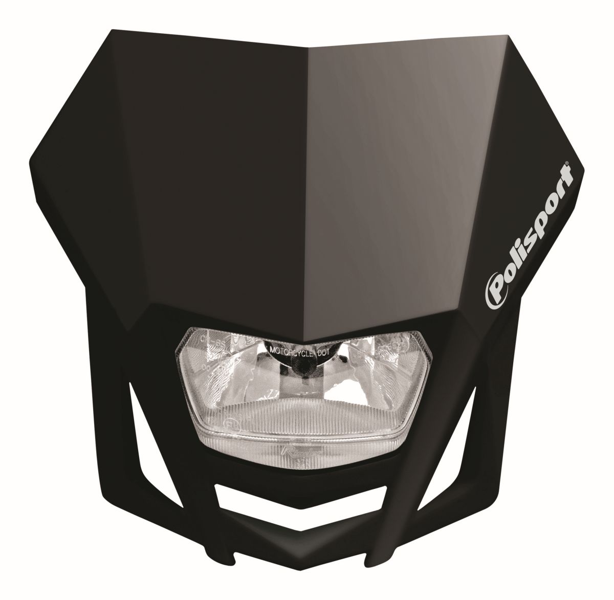 Headlight POLISPORT LMX 8657600002 Crni