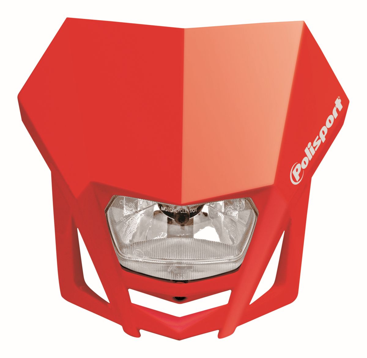 Headlight POLISPORT LMX 8657600006 red CR 04
