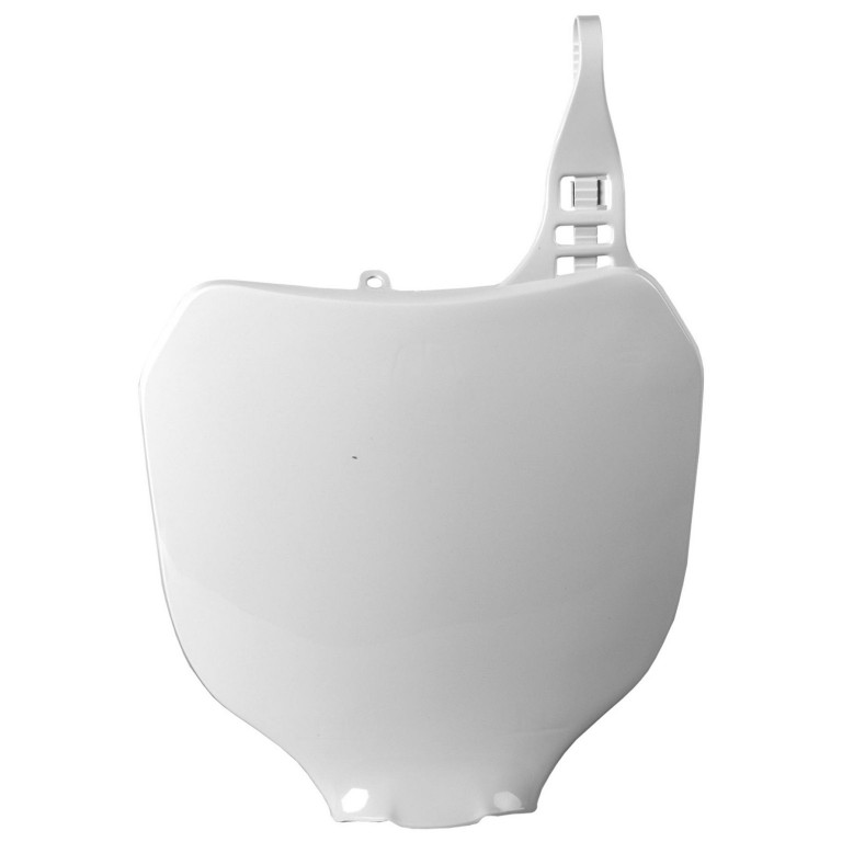 Number plate POLISPORT 8658000001 white