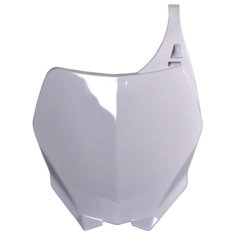 Number plate POLISPORT 8658100001 white