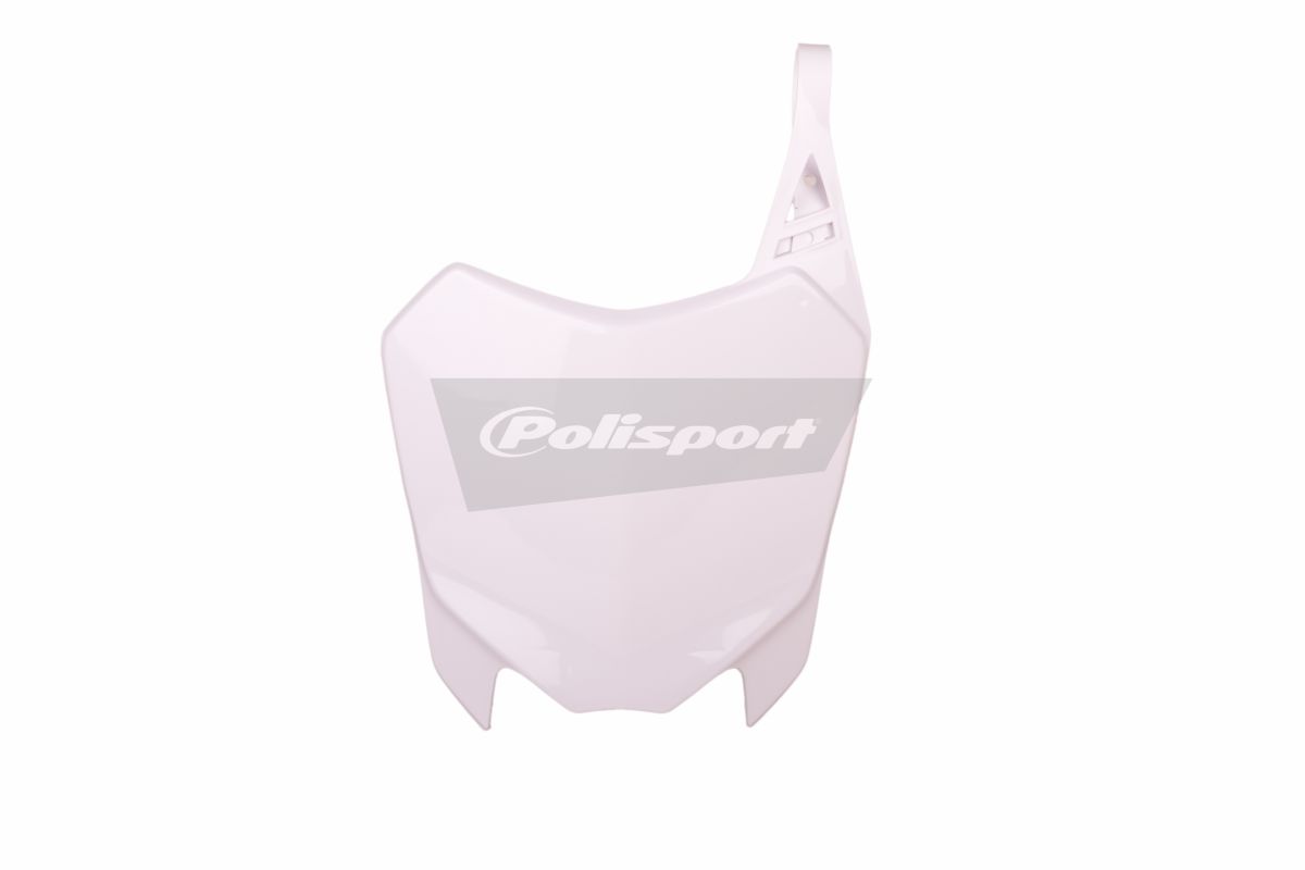 Number plate POLISPORT 8658800002 white