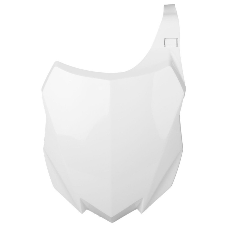 Number plate POLISPORT 8659200002 white