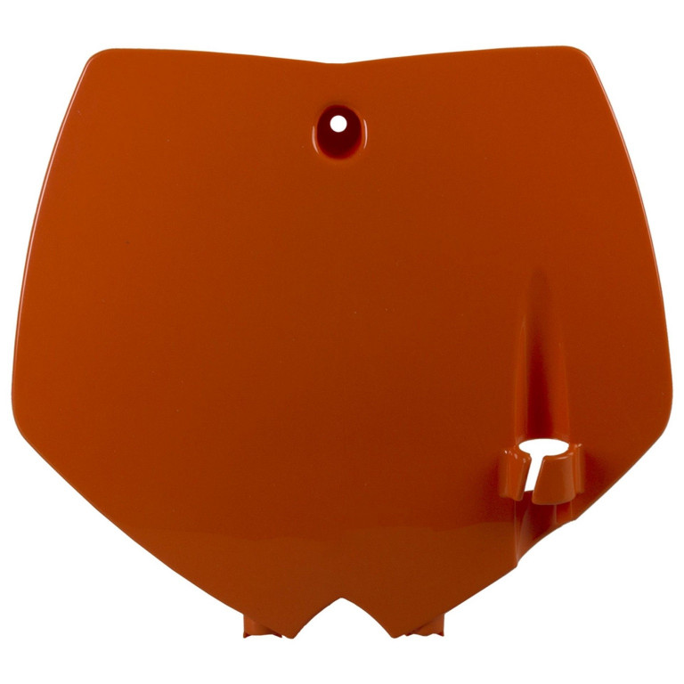 Number plate POLISPORT 8661600001 orange KTM