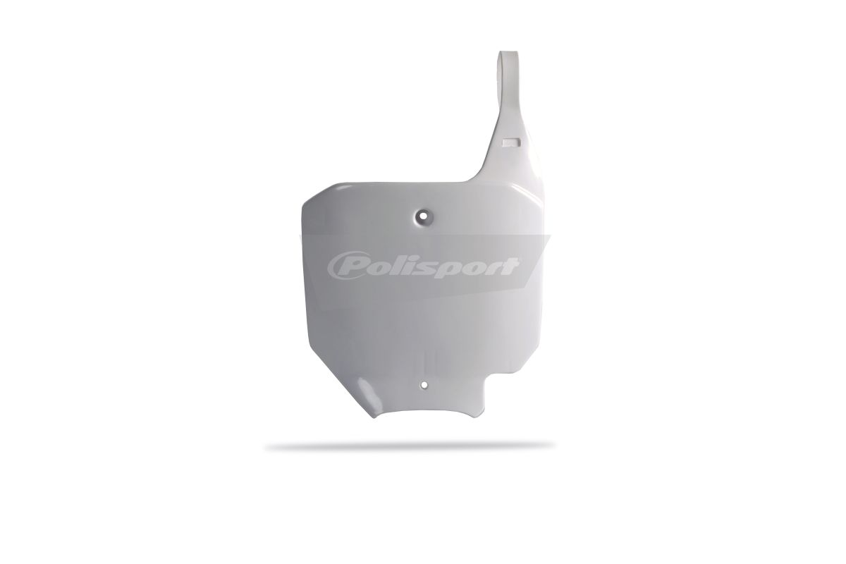 Number plate POLISPORT 8662200001 white