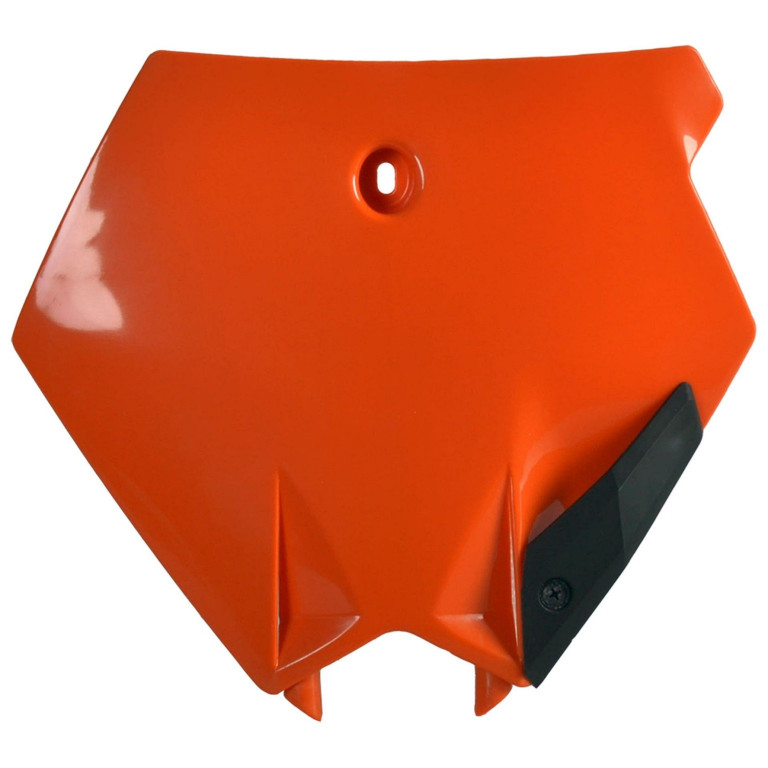 Number plate POLISPORT 8662400001 orange KTM
